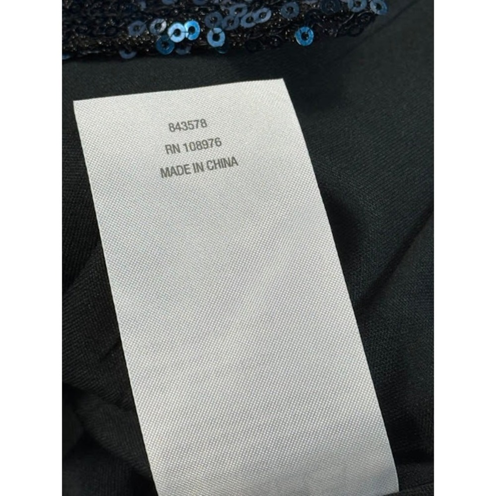 Colleen Lopez Dazzling Blue Jacket with Sparkle NWT L - Picture 6 of 9